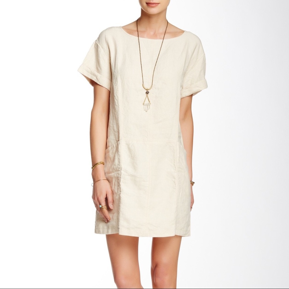 Free People Endless Shore Dress - Natural